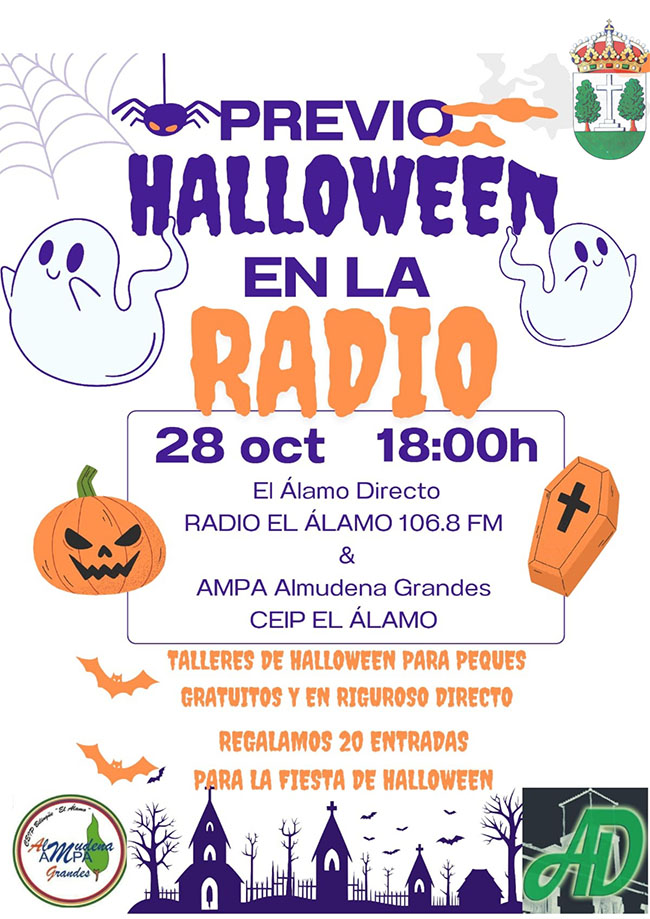 cartelhalloween Ayuntamiento de El Álamo