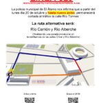 Corte de la línea 529