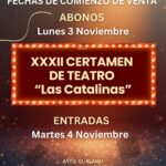 Venta de abonos XXXII Certamen de Teatro
