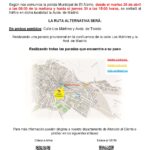 Recorrido de los autobuses por la Feria Medieval