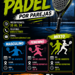 Torneo de pádel por parejas